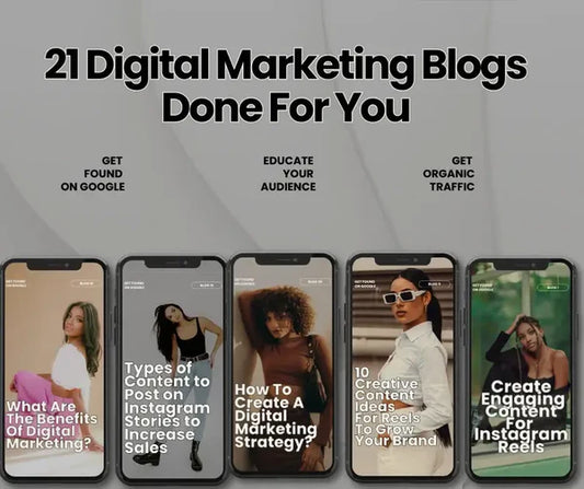 21 Digital Marketing Blogs: Ready-to-Use Blogger Templates
