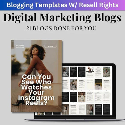 21 Digital Marketing Blogs: Ready-to-Use Blogger Templates