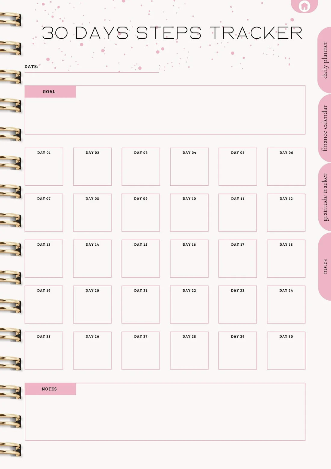 That Girl Planner: Digital & Printable Planner | Variety Of Planners & Trackers (With Resell Rights)