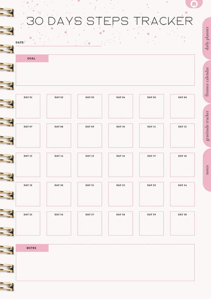 That Girl Planner: Digital & Printable Planner | Variety Of Planners & Trackers (With Resell Rights)