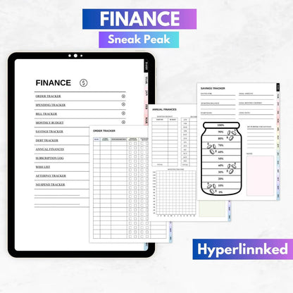 Non-Dated Editable Planners, 560 Pages Planners, 7000+ Stickers, 100+ Covers (Lifestyle, Productivity, Finance, Wellness, etc.) with Resell Rights