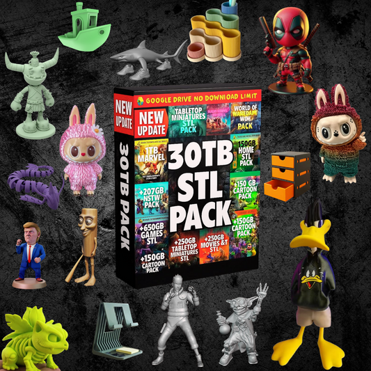 Over 600,000+Premium 30TB+ 3D STL Models-Download Instantly