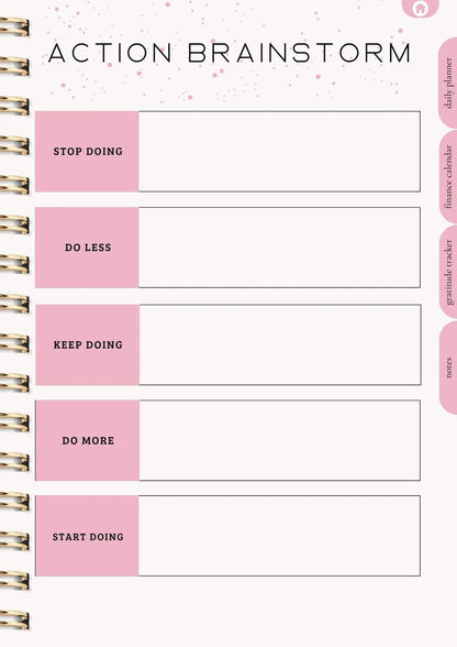 That Girl Planner: Digital & Printable Planner | Variety Of Planners & Trackers (With Resell Rights)