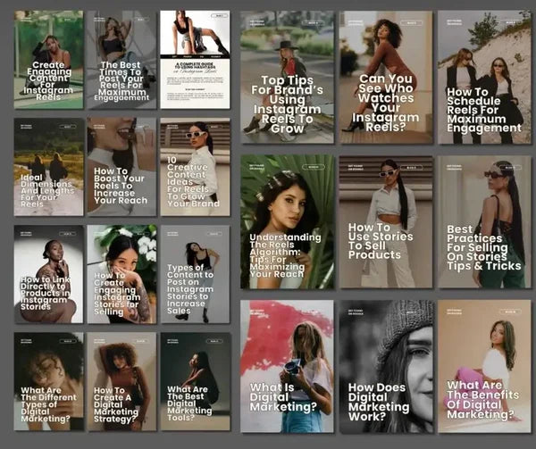 21 Digital Marketing Blogs: Ready-to-Use Blogger Templates