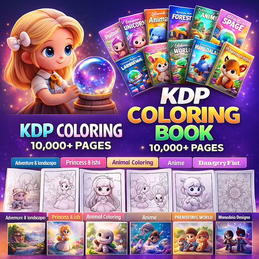 10000+ Pages PLR Coloring Books | With Resell Rights